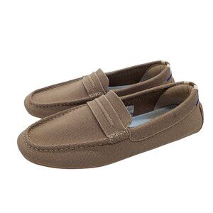 Rothy's Driving Loafers Shoes Womens Size 9 Eco Knit Canvas Moc Slip On Casual